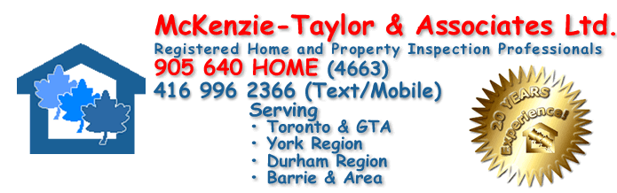 Certified and Registered Home Inspectors - McKenzie-Taylor & Associates Ltd.